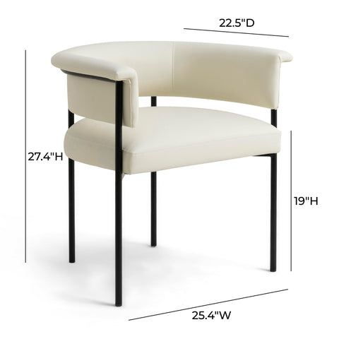 Solene Valois Dining Chair - image 7