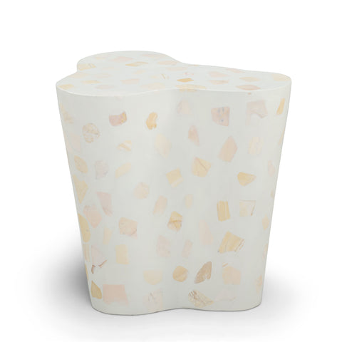 Elodie StClair Faux Terrazzo Indoor/Outdoor Side Table - image 1