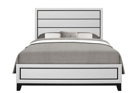 Audrey White QUEEN BED GROUP