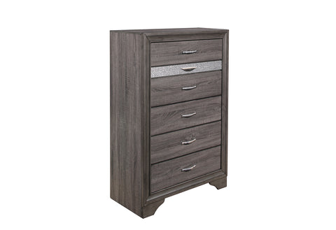 Aisha Grey CHEST WITH JEWELRY DRAWER