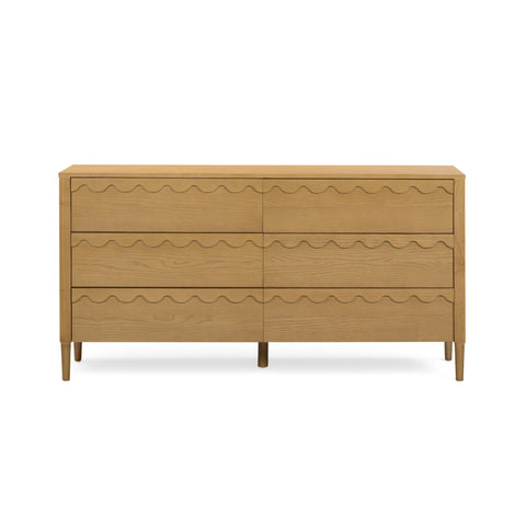 Sabine Provence 62" 6-Drawer Dresser - image 1