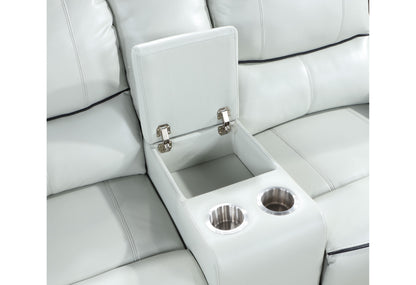 Avery Light Grey POWER RECLINING SOFA