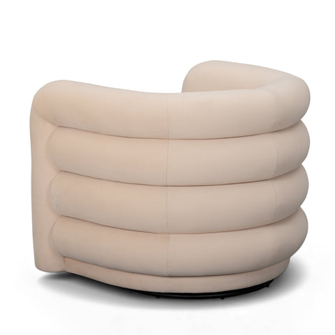 Noemie Como Performance Velvet Swivel Accent Chair - image 5
