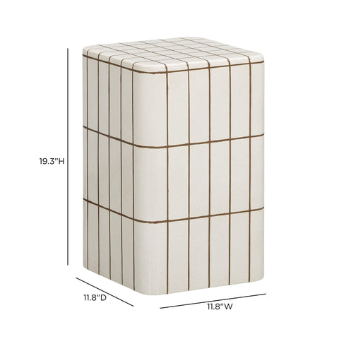 Odette Valois Square Concrete Indoor/Outdoor Side Table - image 5
