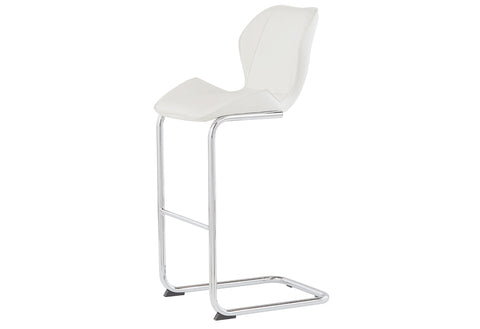 Pompei White BAR TABLE + 4 BS