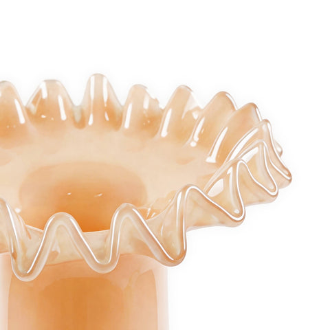 Estelle Siena Peach Glass Vase - image 2
