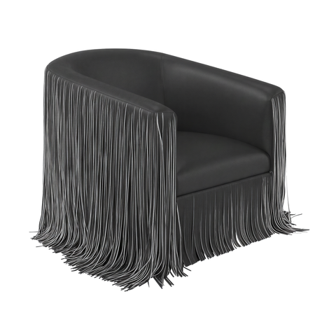 Solene Sorrento Performance Vegan Leather Swivel Accent Chair - image 1