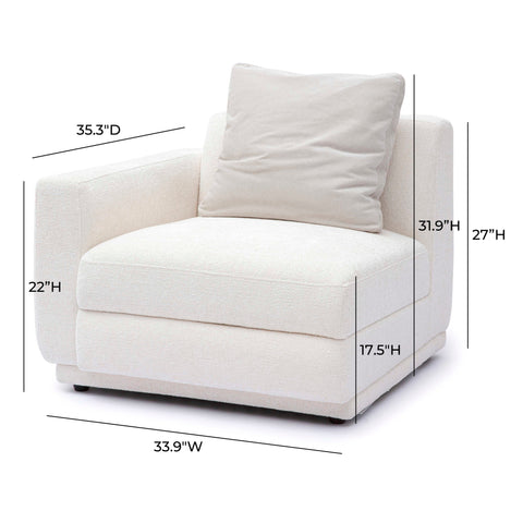 Alessia Rivoli Modular Corner Chair - image 6