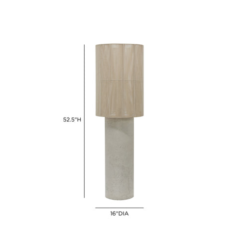 Rosalie Orleans Concrete Floor Lamp - image 5