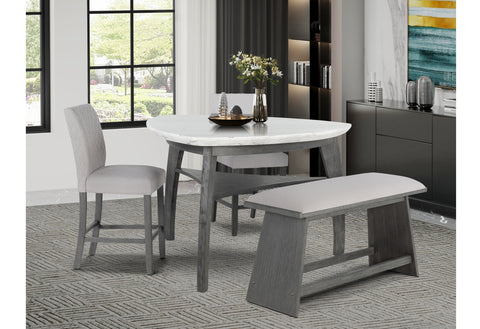 Juan BAR TABLE + 4 BAR STOOLS + BENCH