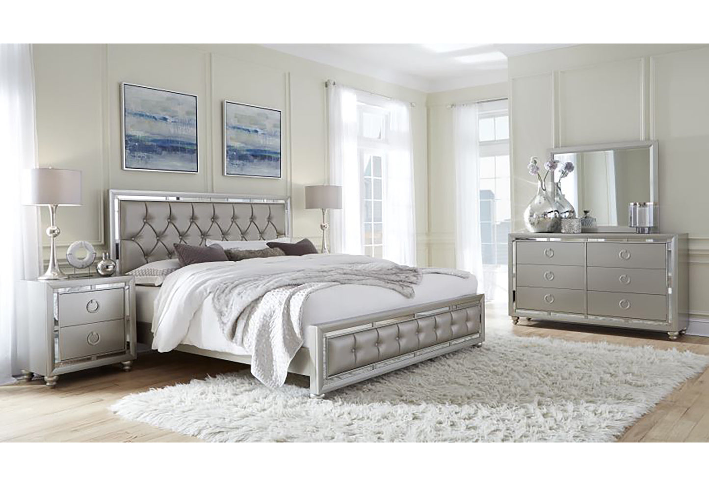 alina queen bed