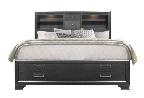 Bianca Grey QUEEN BED GROUP