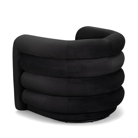 Noemie Como Performance Velvet Swivel Accent Chair - image 6