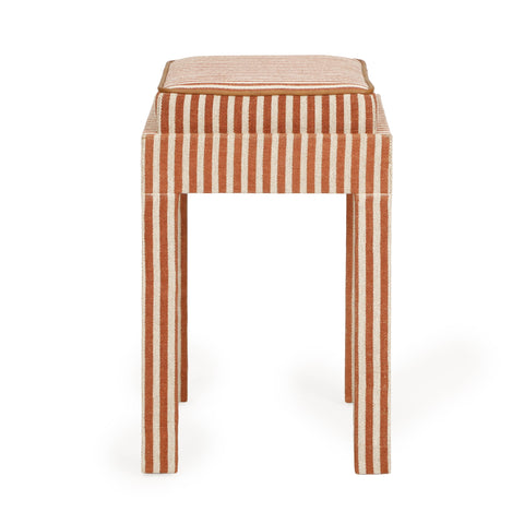 Noemie Marlowe Cotton Jute Contract-Grade Accent Stool - image 5