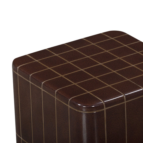 Odette Valois Square Concrete Indoor/Outdoor Side Table - image 3