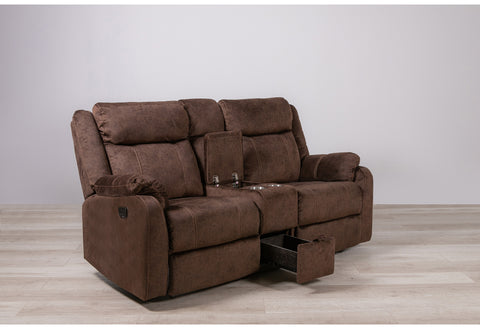 Craig Coffee RECLINING SOFA/CONSOLE RECLINING LOVESEAT