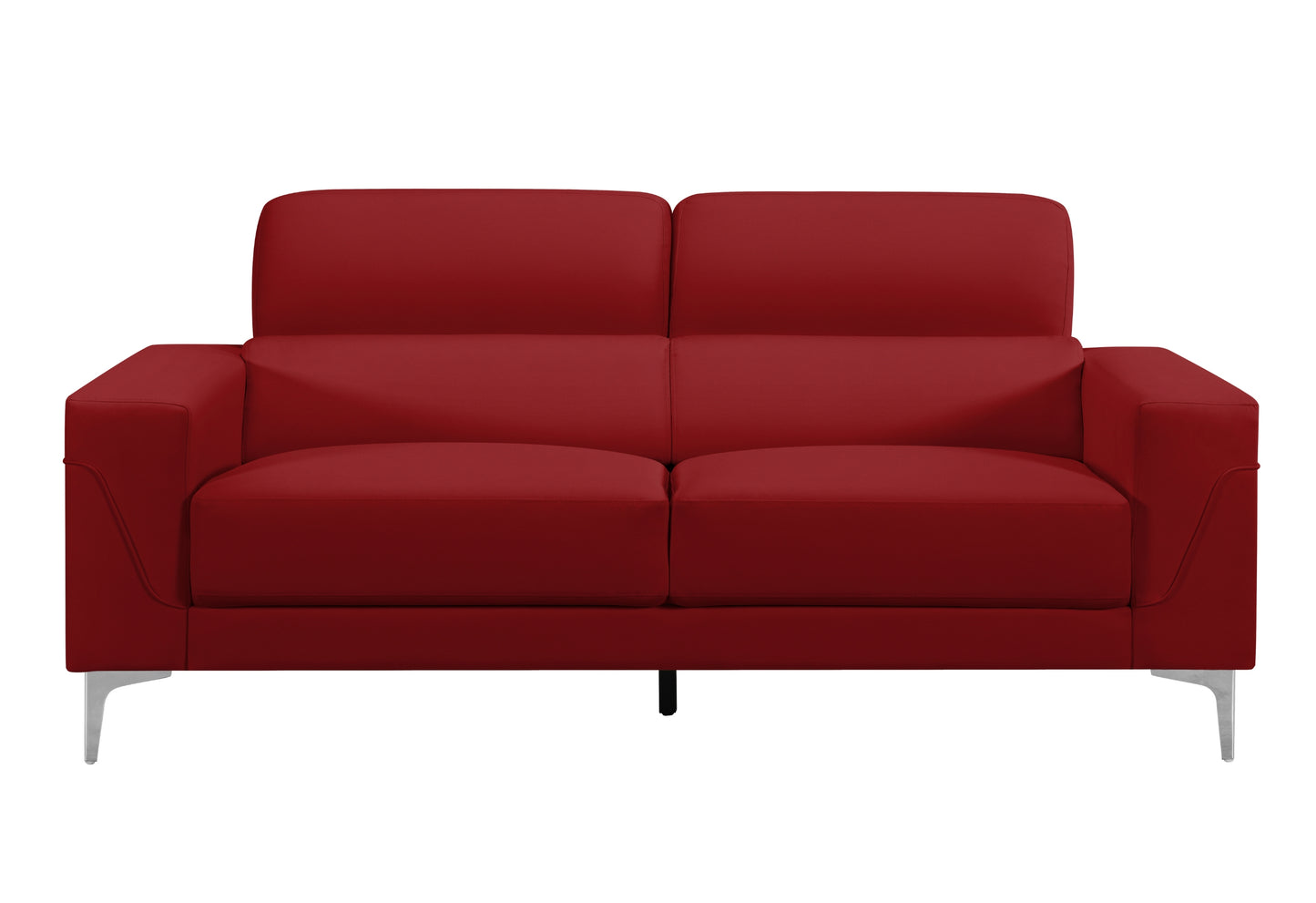 ariel red sofa