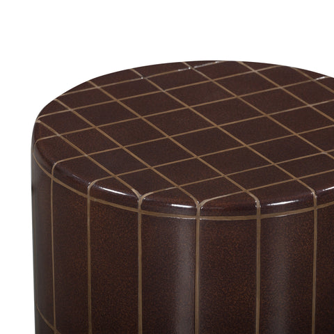 Odette Valois Round Concrete Indoor/Outdoor Side Table - image 3