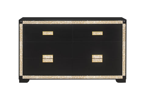 Jordan Black / Gold DRESSER