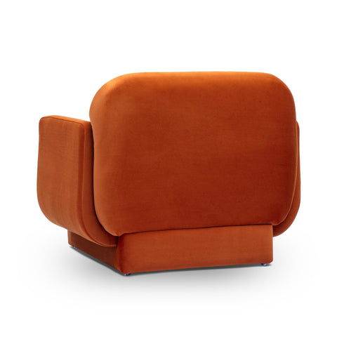 Delphine Beaumont Performance Velvet Accent Chair - image 3