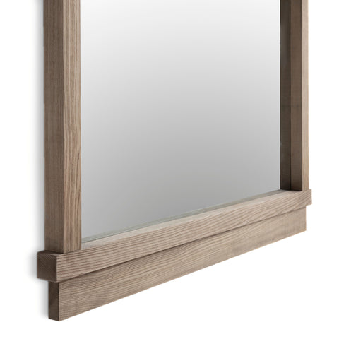 Estelle Arden 44"X77" Solid Brushed Ash Floor Mirror - image 4