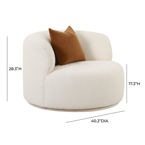 Delphine Garda Swivel Accent Chair - image 7
