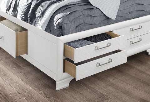 Bianca White KING BED