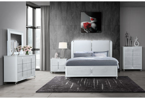 Linwood Grey QUEEN BED GROUP
