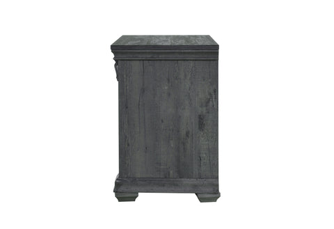 Alex Grey Non-Storage,Rowan/Tatum Grey Storage NIGHTSTAND