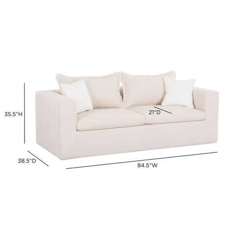 Odette Siena 85" Indoor/Outdoor Sofa - image 7
