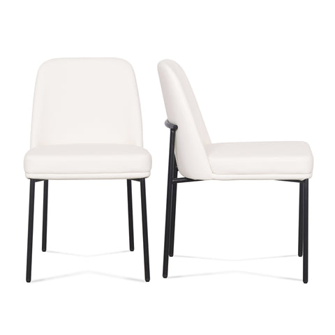 Beatrice Valois Performance Vegan Leather Dining Chair - Set of 2 - image 1