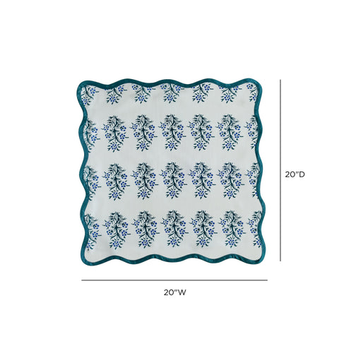 Leonie Como Cotton Canvas Printed Napkins - Set of 4 - image 5