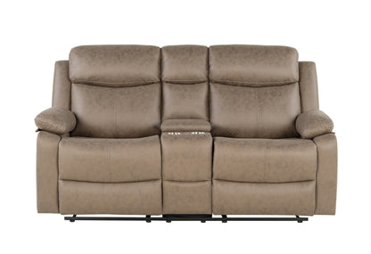 Dana Brown CONSOLE RECLINING LOVESEAT