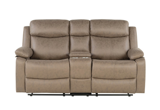 Dana Brown CONSOLE RECLINING LOVESEAT