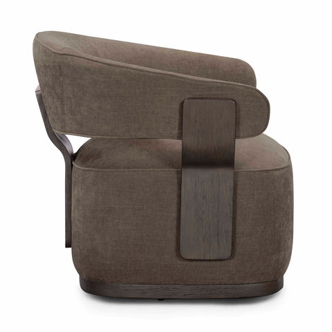 Noemie Montrose Performance Swivel Accent Chair - image 4