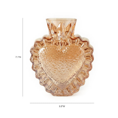 Noemie Loire Amber Glass Vase - image 3