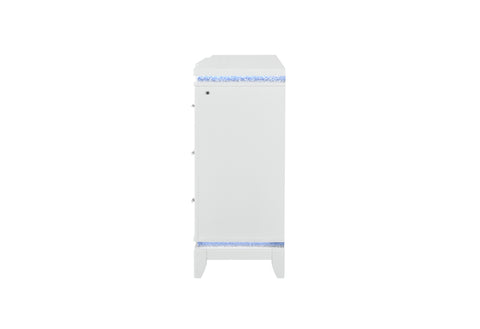 Riley White DRESSER WITH LED
