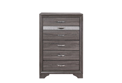 Aisha Grey CHEST WITH JEWELRY DRAWER
