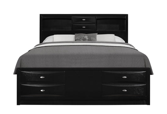 April Black QUEEN BED