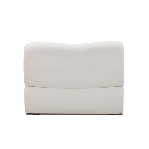 Contract-Grade Upcycled Fabric Armless Chair - image 2