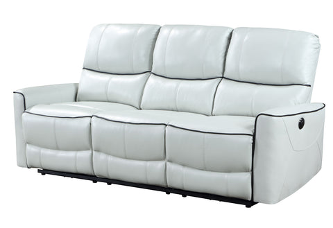 Avery Light Grey POWER RECLINING SOFA