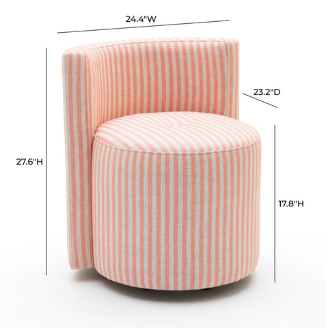 Alessia Bellamy Rolling Desk Chair - image 5