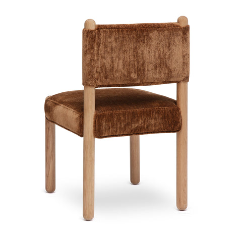 Celeste Castaigne Thick Performance Chenille Straight Back Dining Chair - image 3