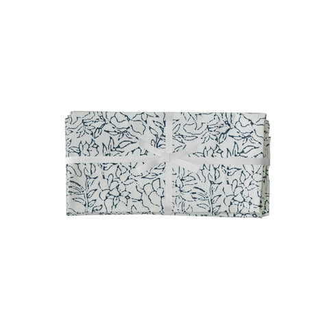 Leonie Como Cotton Canvas Printed Napkins - Set of 4 - image 1