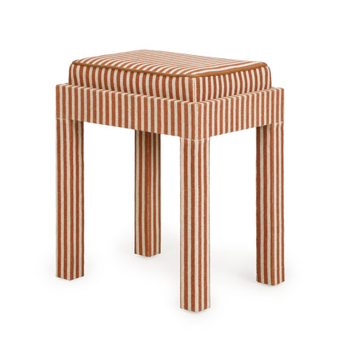 Noemie Marlowe Cotton Jute Contract-Grade Accent Stool - image 6