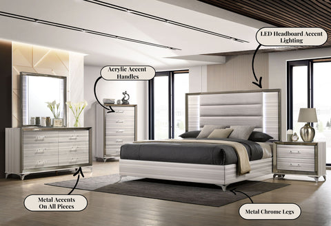 Aaron QUEEN BED GROUP