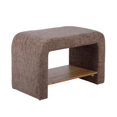 Vivienne Arden Railroad Chenille Storage Side Table - image 2