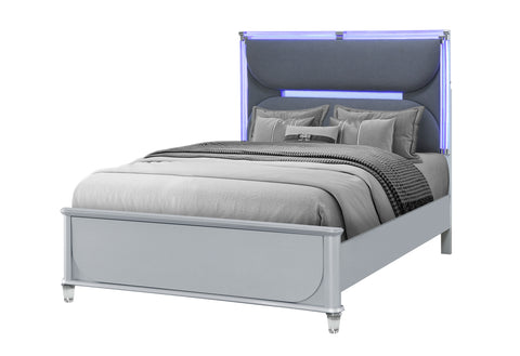 Arthur Silver QUEEN BED GROUP
