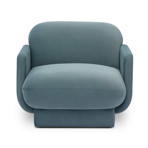 Delphine Beaumont Performance Velvet Accent Chair - image 2