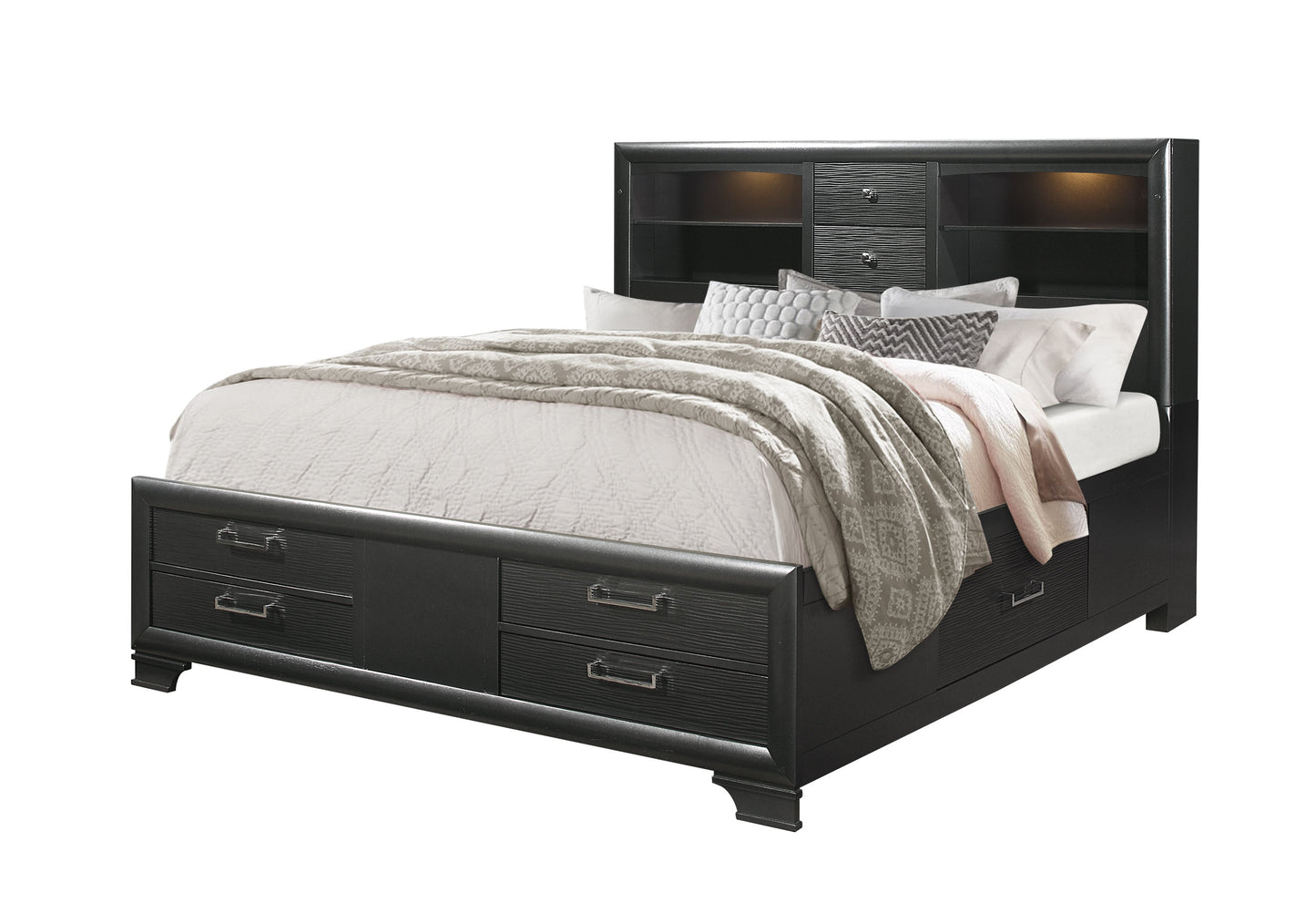 bianca grey queen bed